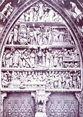 Central portal field of Strasbourg Cathedral