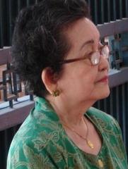 Portrait of Retired Supreme Court Justice Carolina Grino-Aquino in 2005