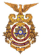 Coat of arms of Lambda Nu fraternity