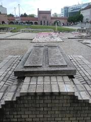 Grave of St. Stephen King of Hungary in National Memorial Székesfehérvár