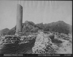 Historic photograph of Greek Theatre in Taormina by Giovanni Crupi