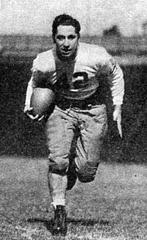 Marshall Goldberg legendary Pitt Panthers running back 1939 black and white photo