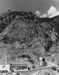 Entrance to Cheyenne Mountain NORAD facility in 1968
