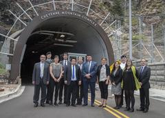 People visiting the College of Marine and Atmospheric Sciences during an event