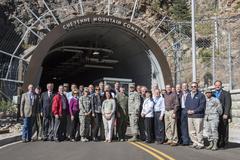 10th Air Force Civilian Leader group photo outdoors
