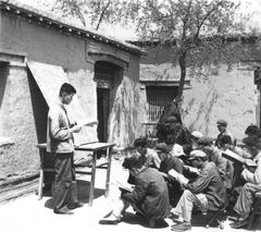 1957 farmer production backbone training class at Shandong Agricultural College