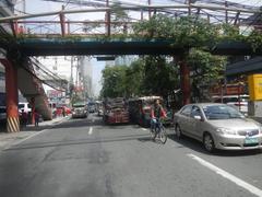 Mandaluyong City skyline view along Shaw Boulevard with Radial Road 5 and Circumferential Road 5 near Pasig City's Barangay San Antonio and Kapitolyo