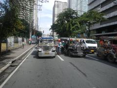 Ortigas Center skyline viewed from Shaw Boulevard in Mandaluyong City with high-rise buildings and urban landscape