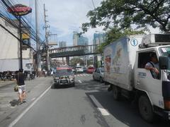 Shaw Boulevard at Ortigas Center in Pasig City with traffic and high-rise buildings