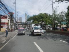 Shaw Boulevard at Ortigas Center in Pasig City, with heavy traffic and high-rise buildings