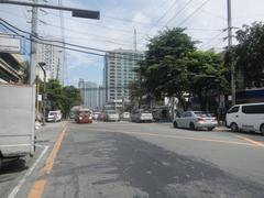 Aerial view of Shaw Boulevard, Radial Road 5, Circumferential Road 5 intersection in Pasig City beside San Antonio and Kapitolyo barangays