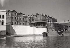 Sher Garhi Palace in Srinagar 1936 historic black and white photograph