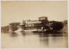 Sher Garhi Palace in Srinagar in the 1860s