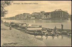 Sher Garhi Palace in Srinagar during the 1920s