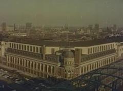 Connie Mack Stadium in Philadelphia during 1955