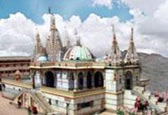 Swaminarayan temple in Junagadh, India with intricate architecture and carvings