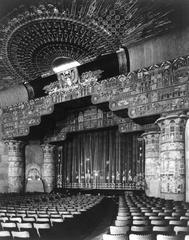 Interior of Grauman's Egyptian Theatre in 1922 in Hollywood California