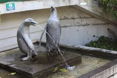 Drinking fountain at Vienna Zoo in July 2014