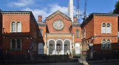 Singers Hill Synagogue on Blucher Street in Birmingham, a listed building