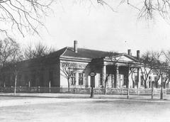 Original Wampetics restaurant building in Városliget before the 20th century