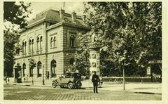 The Gundel restaurant building in the mid-1930s