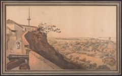 Scenic view from Sion Fort overlooking Bombay cityscape