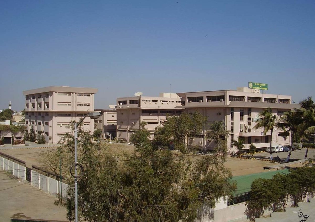 Sir Syed University of Engineering and Technology building in Karachi