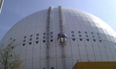 Ericsson Globe SKYVIEW panoramic view in Stockholm