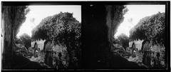 View of the Roman ruins of Tusculum in Frascati, Italy, 1911