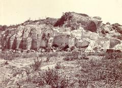 Ruins of a Roman villa at Tusculum, believed to be the remains of Cicero's house rebuilt by Emperor Trajan