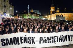 March of Remembrance 2017 in Smolensk honoring victims