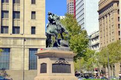 Boer War Memorial at the corner of King William Street and North Terrace in Adelaide, South Australia