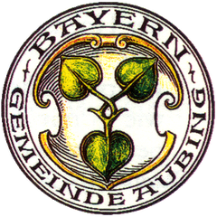 Seal of the former municipality of Aubing, now part of Munich