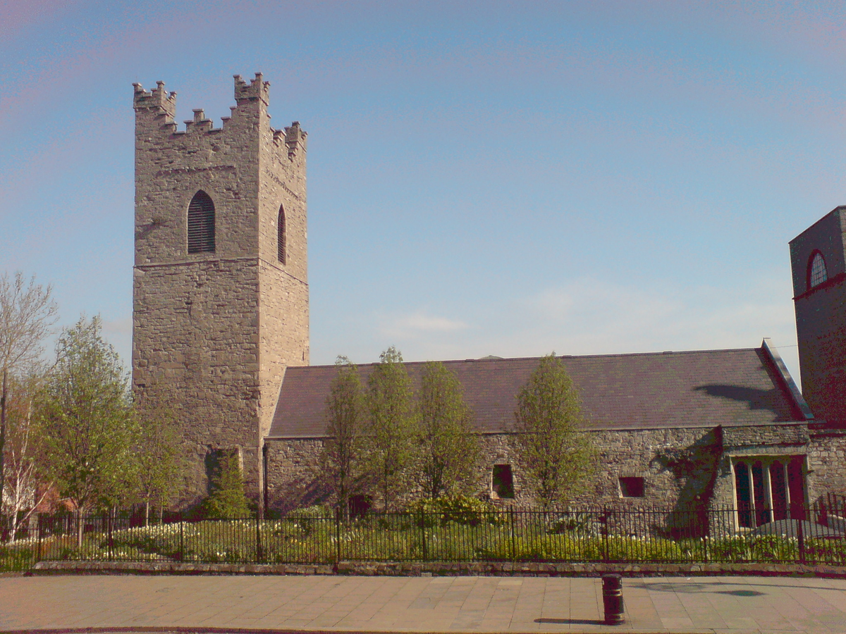 Famous Protestant Church in Dublin, Ireland