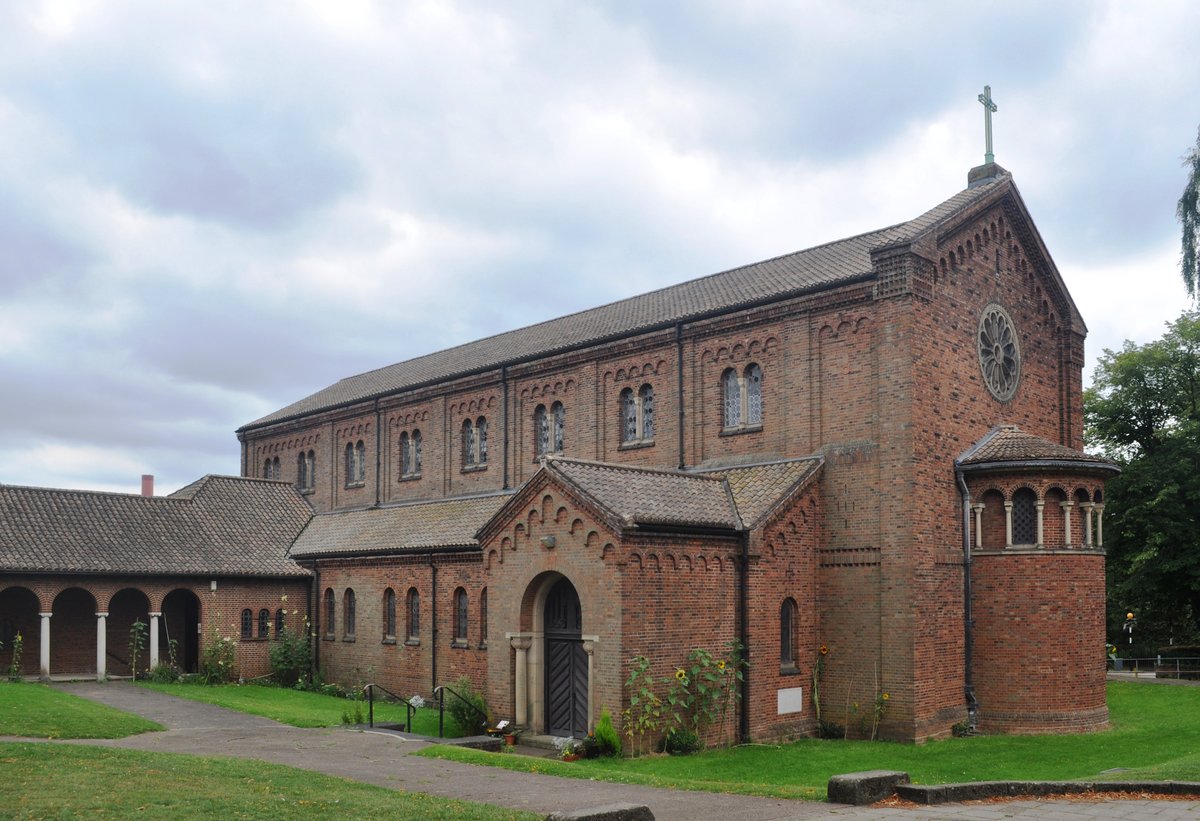 St Francis of Assisi's Church listed building on Linden Road Bournville