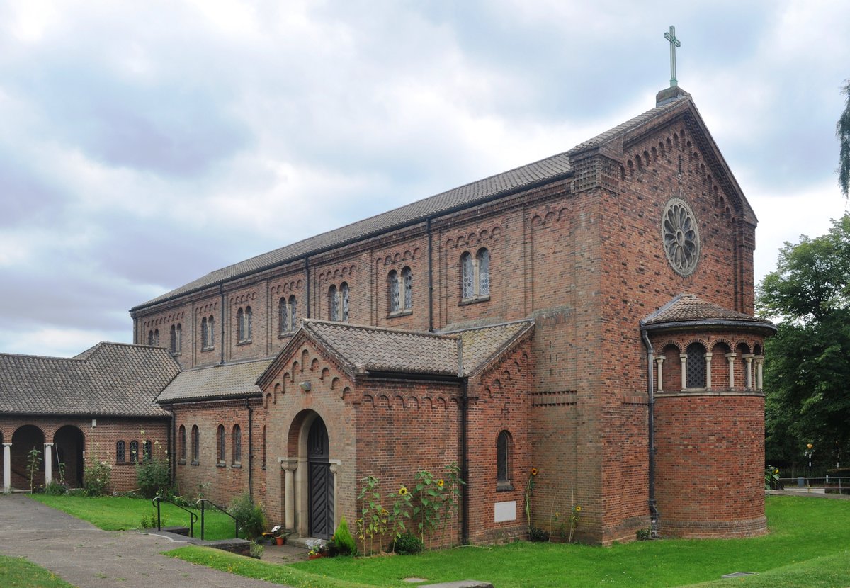 St Francis of Assisi's Church listed building on Linden Road in Bournville