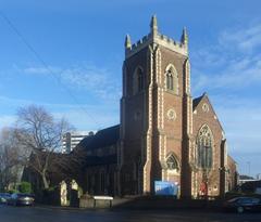St John's and St Peter's Church, a listed historic building in Ladywood, Birmingham