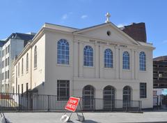 Exterior view of St Michael's Church, Moor Street Queensway, Birmingham, listed building number 1219721