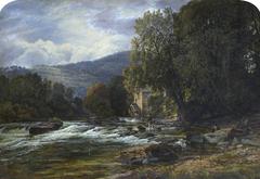 Buckland Mill painting by Arthur Perigal the Younger