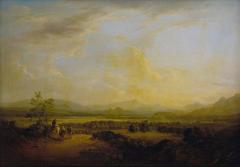 A View of the Town of Stirling on the River Forth painting by Alexander Nasmyth, 1795