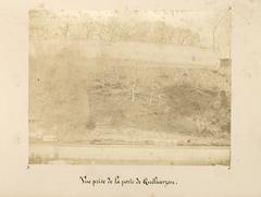 Port militaire de Brest with naval construction materials including sheets, irons, and angles seen from Porte de Quéliverzan