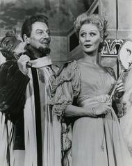 John Gielgud and Margaret Leighton in 1959 Broadway production of Much Ado About Nothing