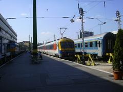 MÁV type BVmot electric multiple unit at Budapest Déli railway station