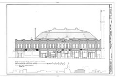 Historic commercial buildings on Auburn Avenue in Atlanta