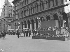 Grand Orange Lodge building with prominent facade in historical architectural style