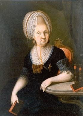 Portrait of Marianna Franziska von Hornstein princess-abbess of Säckingen 1723-1809