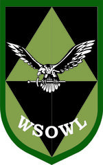 Polish Land Forces Officers' School distinctive emblem on field uniform