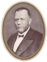 Portrait of Heinrich Brunner, hotelier