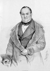 Portrait of Johannes Baur, founder of Baur au Lac and Baur en Ville hotels