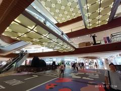 Taikoo Hui mall void area at 383 Tianhe Road, Tianhe district, Guangzhou, Guangdong in October 2024